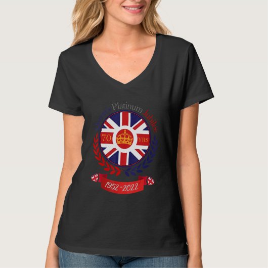 Platinum Jubilee 1952 2022 1 T-shirt (Voorkant)