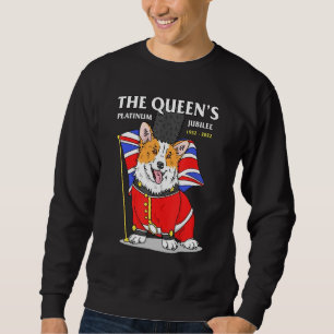 Platinum jubilee 1952 2022 Corgi Dog in A Trui