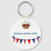 Platinum Jubilee 2022 Celebration Sleutelhanger (Voorkant)