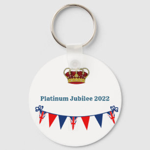 Platinum Jubilee 2022 Celebration Sleutelhanger
