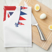 Platinum Jubilee 2022 Keukenhanddoek (Quarter Fold)