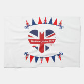 Platinum Jubilee 2022 Keukenhanddoek (Horizontaal)