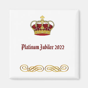 Platinum Jubilee 2022 Magneet