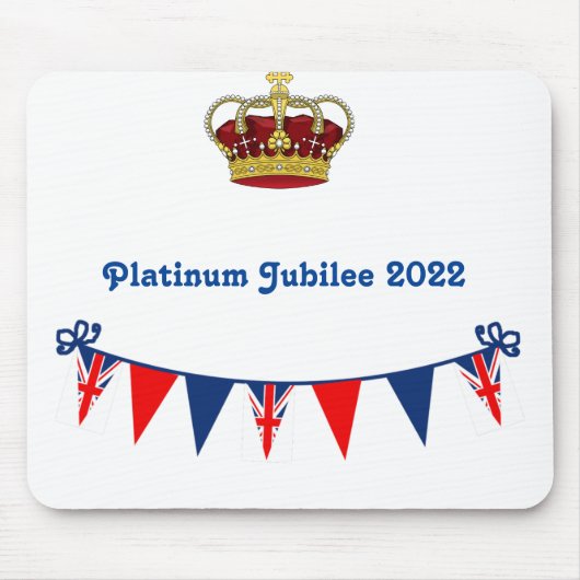 Platinum Jubilee 2022 Muismat (Voorkant)