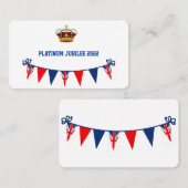 Platinum Jubilee 2022 Plaatskaartje (Voorkant / Achterkant)
