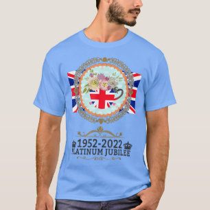 Platinum Jubilee 2022 Uniefouanwel voor kinderen e T-shirt