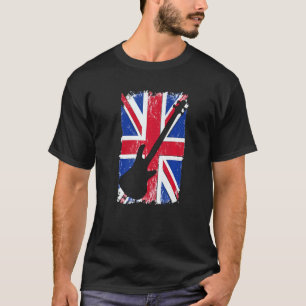 Platinum Jubilee British Flag Union Jack Good Bass T-shirt