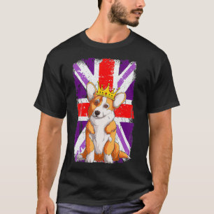 Platinum Jubilee Corgi 2022 Union Idee voor Jubile T-shirt