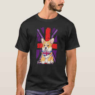 Platinum Jubilee Corgi Puppy 2022 en Uniefacter vo T-shirt
