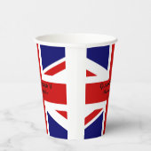Platinum Jubilee. Papieren Bekers (Rechts)