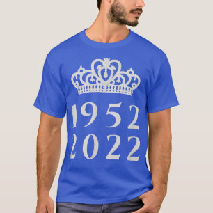 Platinum Jubilee Queen 1952 2022 70 Yea T-shirt