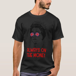 Platinum Jubilee Queen Union Jack Altijd op de Mo T-shirt
