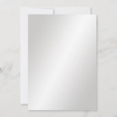 Platinum Leaf 20e trouwjubileum Kaart (Achterkant)