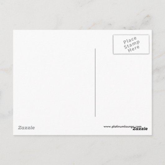 Platinum Lounge Briefkaart (roofdieren) (Achterkant)