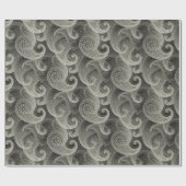 Platinum Paisley Timeless Pattern Cadeaupapier (Vlak)