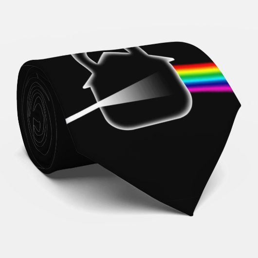 Platinum Prism Stropdas (Opgerold)