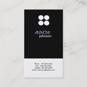 Platinum-profielkaarten   Modern Visitekaartje