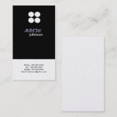 Platinum-profielkaarten | Modern Visitekaartje (Voorkant / Achterkant)