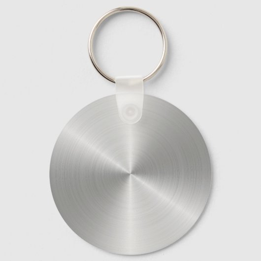 Platinum Radial Metallic Script Name Sleutelhanger (Achterkant)