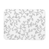 Platinum, Sneeuw Drift, Star Dust decoratief ontwe Magneet (Horizontaal)