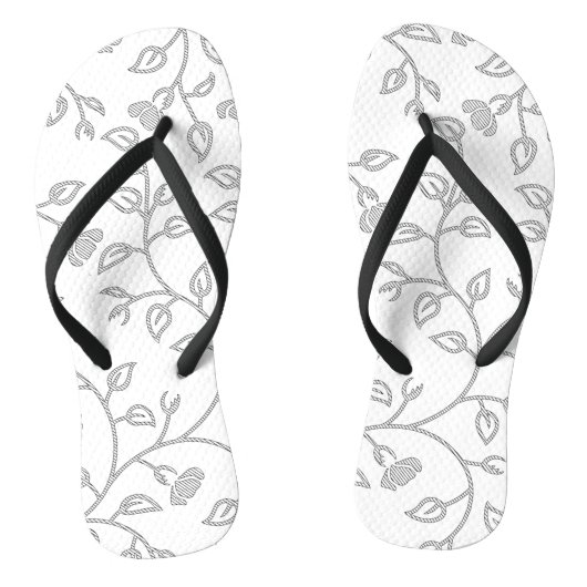 Platinum, Snow Drift, Star Dust decorative Design. Teenslippers (Voetbed)