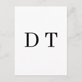 Platinum Spiegelgravure – Ultra‑Clean Luxe Briefkaart