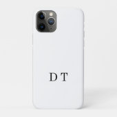 Platinum Spiegelgravure – Ultra‑Clean Luxe Case-Mate iPhone Case (Achterkant)