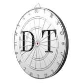 Platinum Spiegelgravure – Ultra‑Clean Luxe Dartbord (Voorkant Rechts)