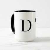 Platinum Spiegelgravure – Ultra‑Clean Luxe Mok (Voorkant links)