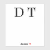 Platinum Spiegelgravure – Ultra‑Clean Luxe Sticker (Vel)