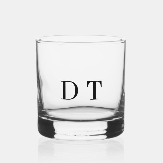 Platinum Spiegelgravure – Ultra‑Clean Luxe Whisky Glas (Achterkant)
