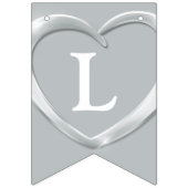 Platinum trouwdag 70e foto bunting vlaggetjes (Tweede vlag)