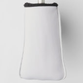 Platinum Witte Golf Head Cover – Aanpasbaar (Draai 90)
