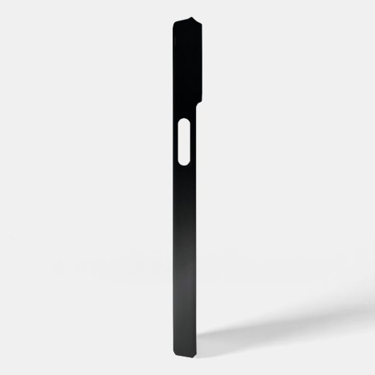 Platinum Zilver zwart Roestvrij Staal Print Case-Mate iPhone Case (Achterkant / Rechts)