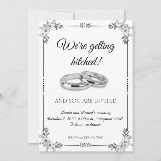 Platinumringen en een lijst patronen kaart (Voorkant)