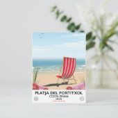 Platja del Portitxol, Costa Brava, Spanje Briefkaart (Staand voorkant)