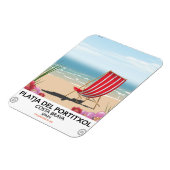 Platja del Portitxol, Costa Brava, Spanje Magneet (Linkerzijde)