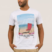 Platja del Portitxol, Costa Brava, Spanje T-shirt (Voorkant)