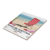 Platja del Portitxol, Costa Brava, Spanje Tegeltje (Zijkant)