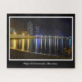 Platja del Somorrostro, Barcelona Puzzle Legpuzzel