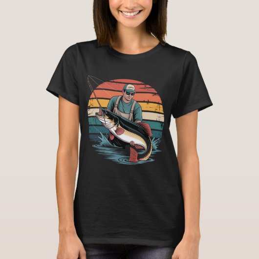 platkopvissen t-shirt (Voorkant)