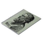 Plato Bust plato, filosofie-illustratie Notitieboek (Linkerzijde)