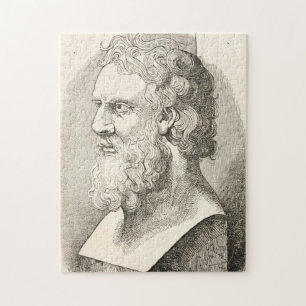  Plato De afbeelding van filosoof Legpuzzel
