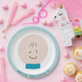 Plato de cartón papieren bordje (Feest)