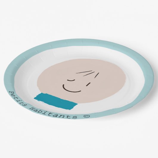 Plato de cartón papieren bordje (Gekanteld)