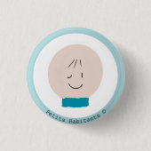 Plato de cartón ronde button 3,2 cm (Voorkant)