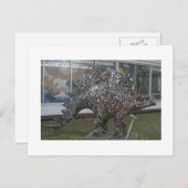 Plato de Dinosaur Briefkaart (Voorkant / Achterkant)
