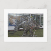 Plato de Dinosaur Briefkaart (Voorkant)