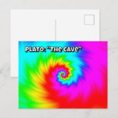 Plato: "De Grot" Briefkaart (Voorkant / Achterkant)