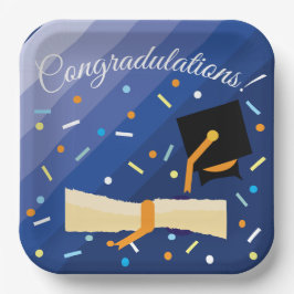 Plato de papel papieren bordje